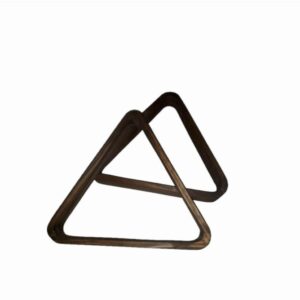Triangulo de madera, para bola de  50 mm.