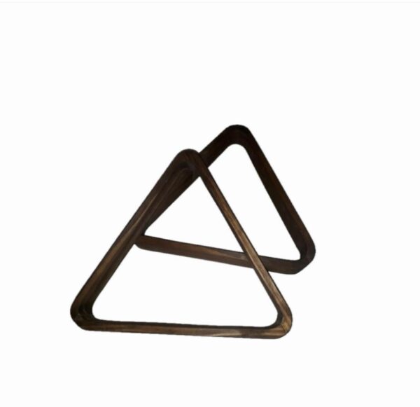 Triangulo de madera, para bola de  50 mm.