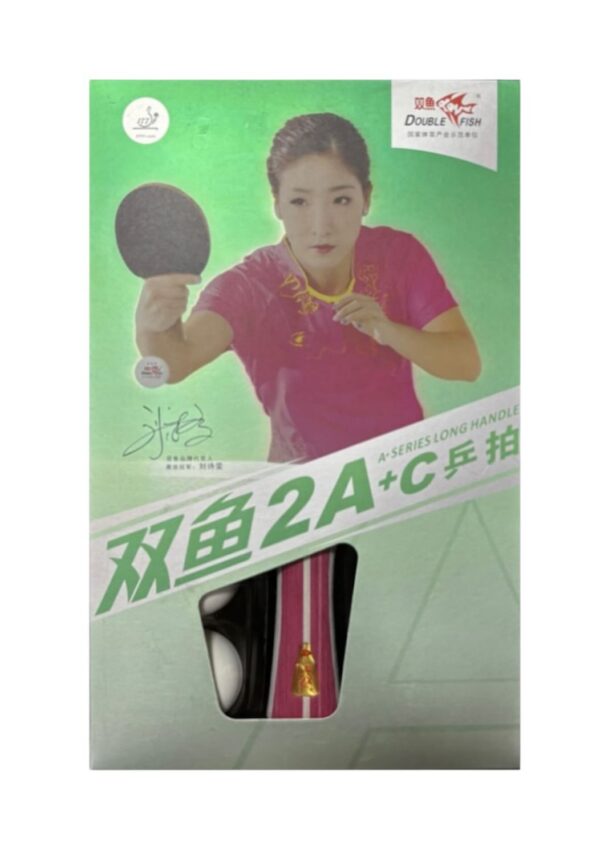 Paleta de Ping Pong 2A+C + 2 Pelotas