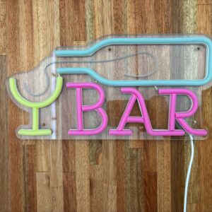 Luz LED Botella Bar